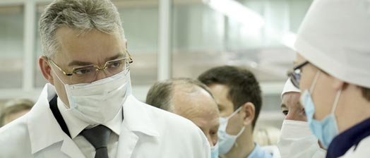 Stavropol Krai’s governor Vladimir Vladimirov has visited the innovative plant of Urozhaynoye OJSC. Stavropol Krai’s governor Vladimir Vladimirov has visited the innovative plant of Urozhaynoye OJSC.