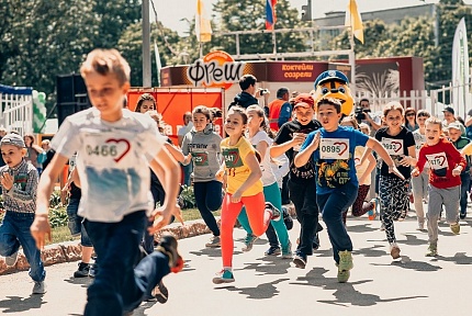 Сотрудники ОАО "Урожайное" приняли участие в ежегодном традиционном забеге "Зеленый марафон".